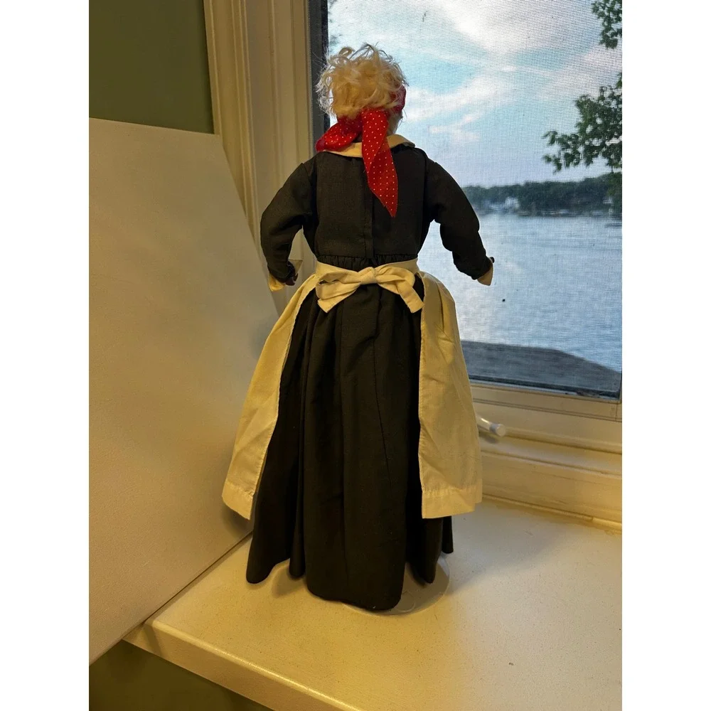 Vintage Black Americana Collector Doll 20 Inch Hand Painted folk art GWTW Mammy